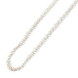 Tiffany Mesh Necklace Silver Co